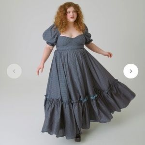 Selkie Ritz Gown Dress in Monte Marte XL